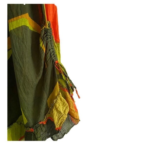 Aller simplement Girls Sleeveless Dress Green L XL - Picture 6 of 11